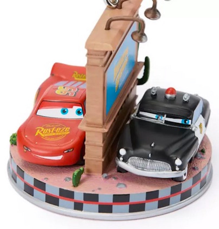  Disney Sketchbook Ornament - Lightning McQueen And Sheriff
