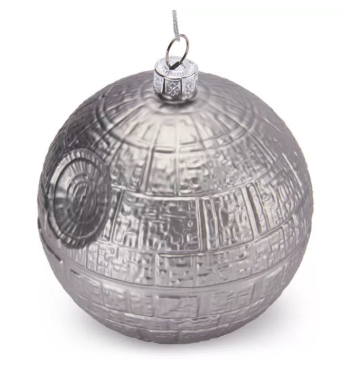  Disney Glass Ornament - Death Star - Star Wars