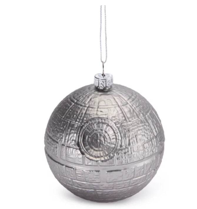  Disney Glass Ornament - Death Star - Star Wars