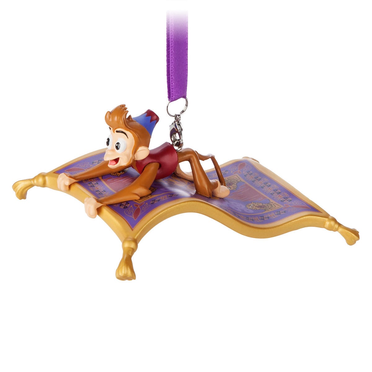  Disney Figurine Ornament - Abu And Magic Carpet - Aladdin