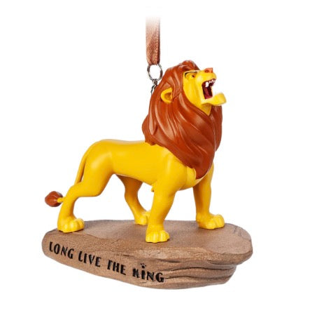  Disney Figurine Ornament - Simba - Long Live The King
