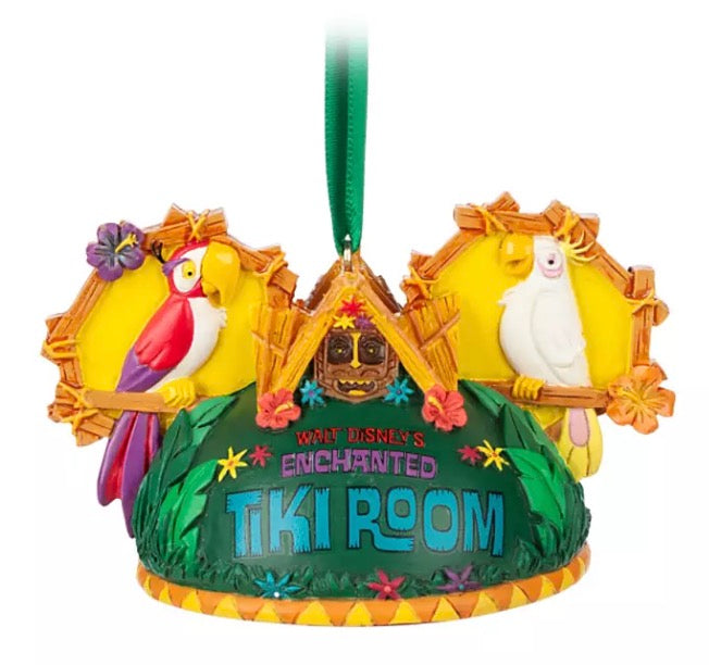  Disney Ears Hat Ornament - Enchanted Tiki Room