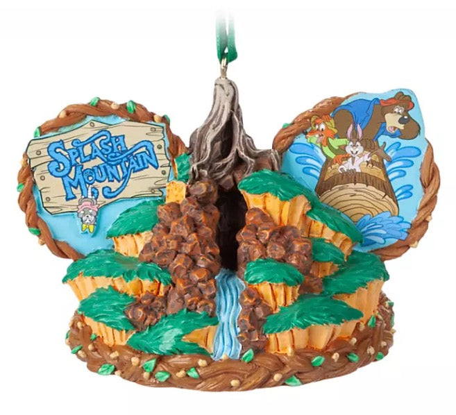  Disney Ears Hat Ornament - Splash Mountain