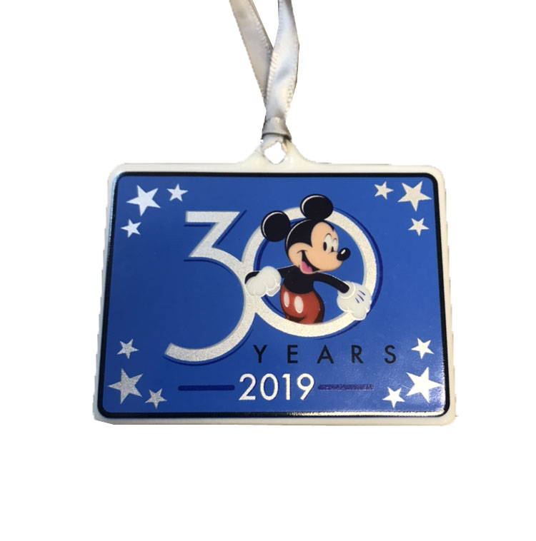  Disney Disc Ornament - 2019 Hollywood Studios 30th Anniversary