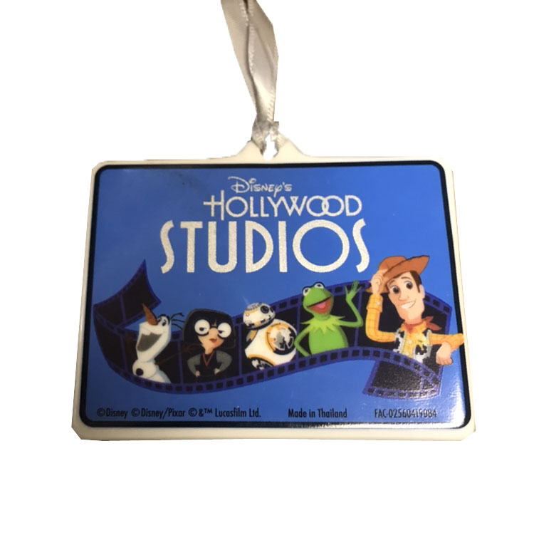  Disney Disc Ornament - 2019 Hollywood Studios 30th Anniversary