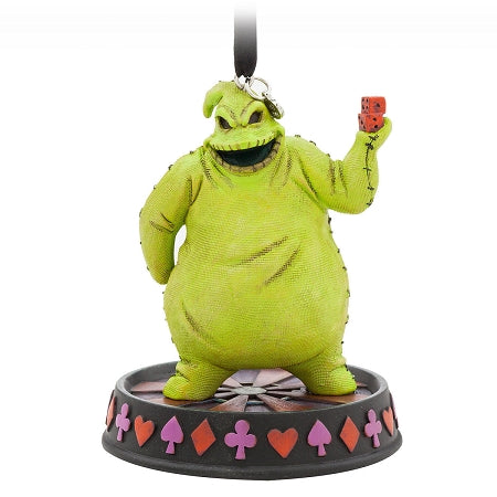  Disney Sketchbook Christmas Ornament - Oogie Boogie - Glow In Dark
