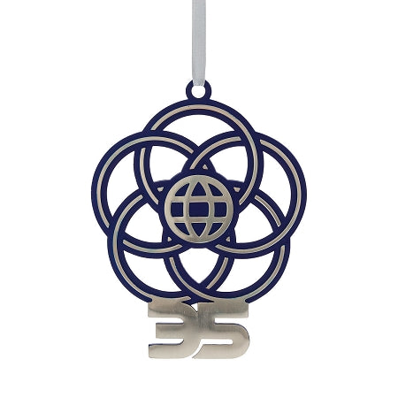  Disney Christmas Ornament - Epcot 35th Anniversary
