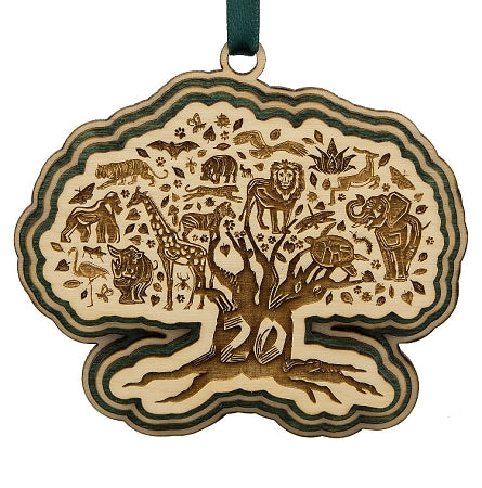  Disney Christmas Ornament - Animal Kingdom 20th Anniversary