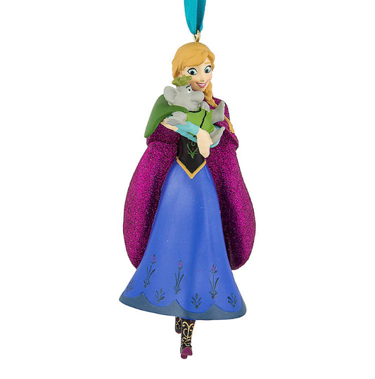  Disney Figure Christmas Ornament - Anna With Troll