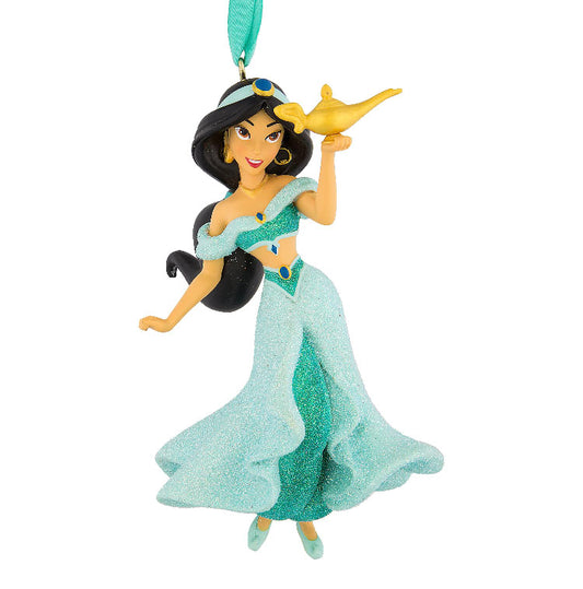  Disney Figure Christmas Ornament - Jasmine With Genie Lamp