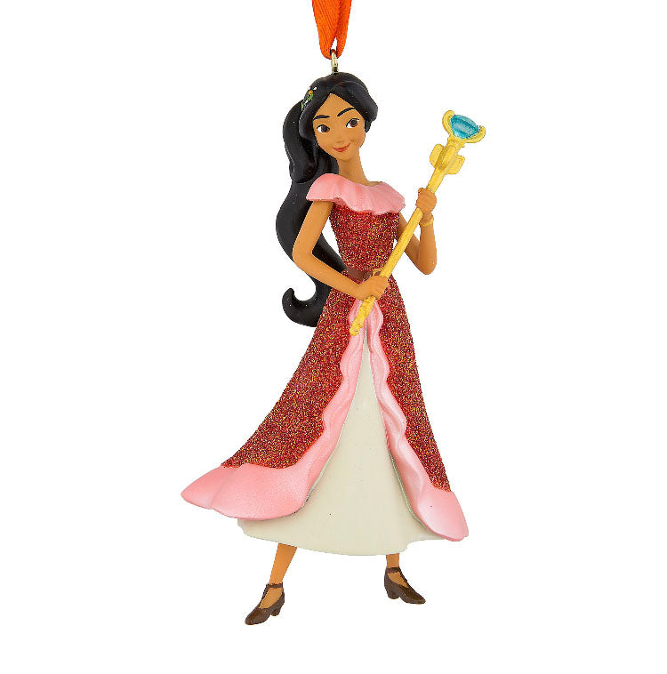  Disney Figure Christmas Ornament - Elena With Scepter Of Light