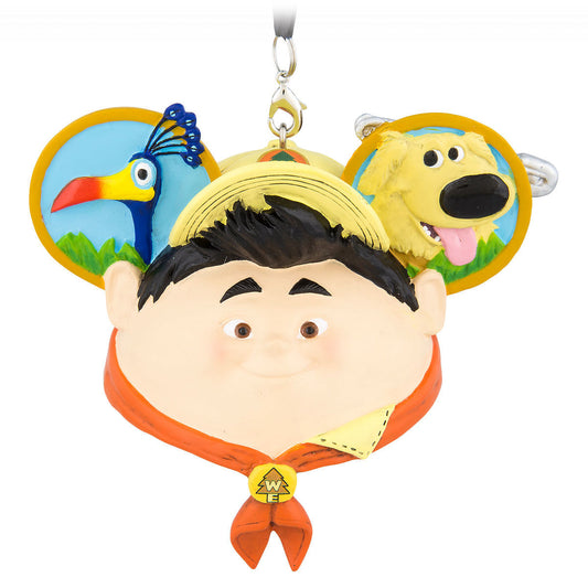  Disney Ear Hat Ornament - Pixar UP - Russell