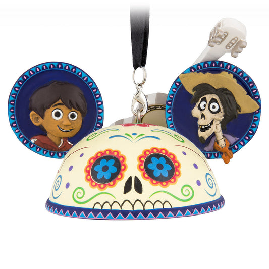  Disney Ear Hat Ornament - Coco - Miguel And Hector