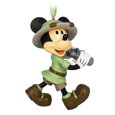  Disney Figural Ornament - Mickey Mouse Safari - Animal Kingdom