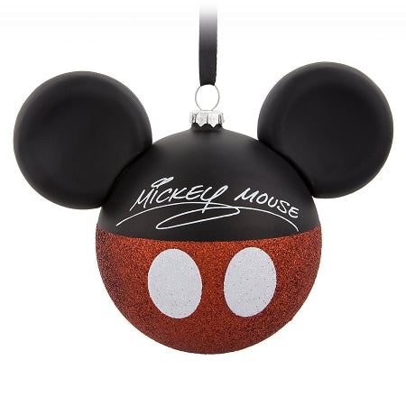  Disney Christmas Ornament - Mickey Mouse Ears - Signature