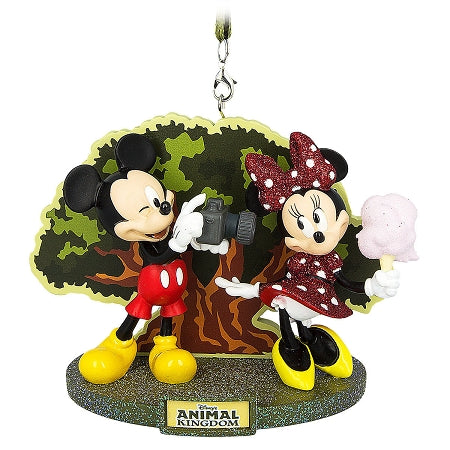  Disney Christmas Ornament - Animal Kingdom - Mickey And Minnie