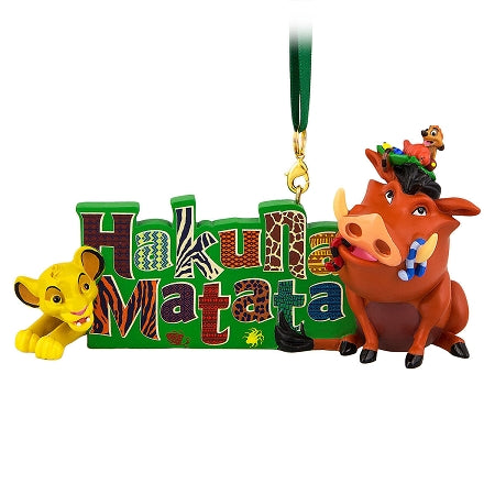  Disney Christmas Ornament - The Lion King - Hakuna Matata