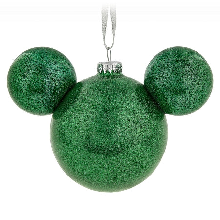  Disney Christmas Ornament - Mickey Mouse Icon - Green