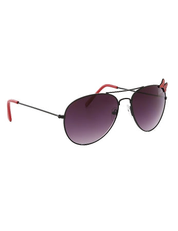 Disney Sunglasses - Minnie Mouse With Red Bow - Aviator - Youth