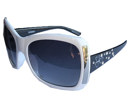  Disney Arribas Sunglasses - Mickey Icons With Crystals - White