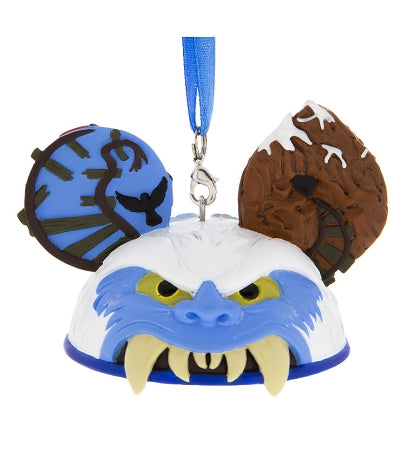  Disney Ears Hat Ornament - Expedition Everest - Yeti - Light Up