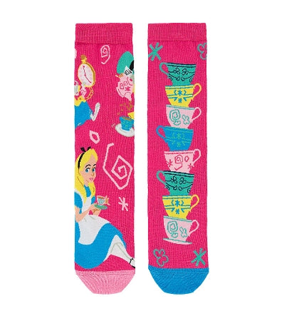  Disney Socks For Women - Alice And Friends - One Size
