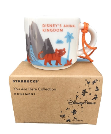  Disney Ornament - Starbucks Mug - Animal Kingdom #2