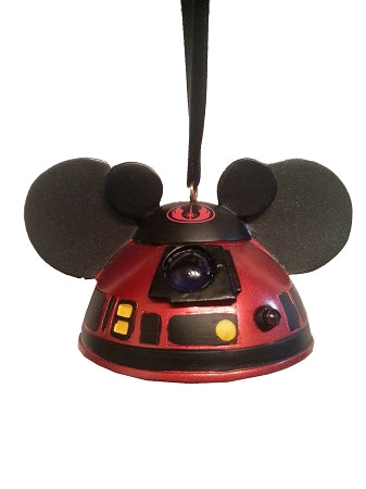  Disney Ear Hat Ornament - Star Wars - R2-MK - Light Up