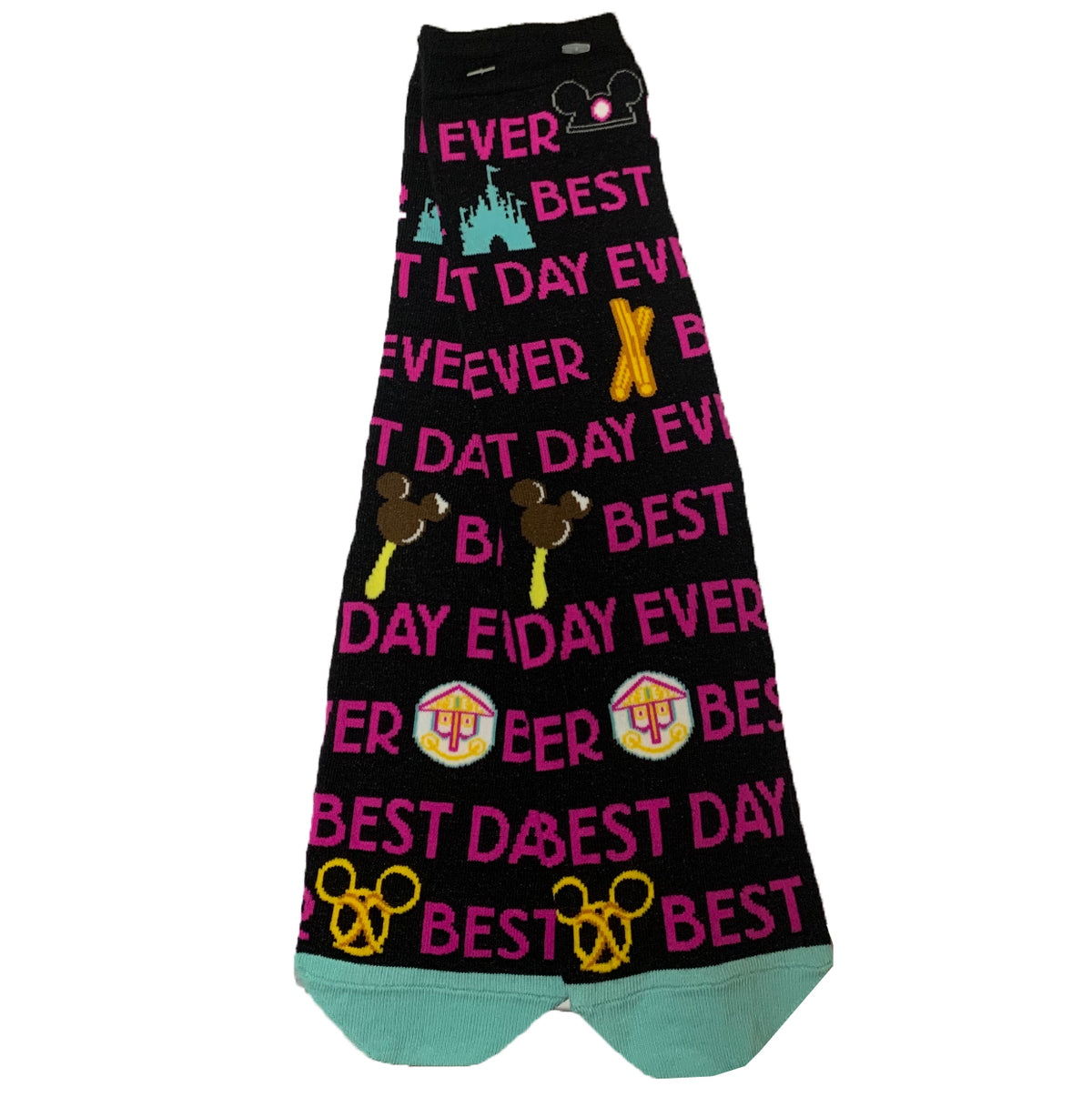  Disney Socks For Adults - Best Day Ever - Treats