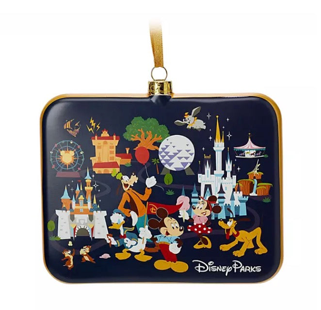 Disney Disc Ornament - Mickey And Friends - Disney Park Life