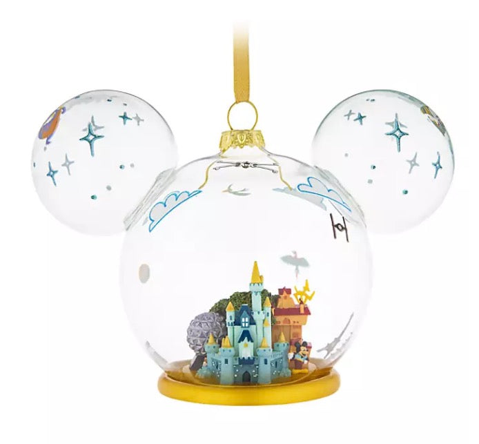 Disney Mickey Ears Icon Ornament - Walt Disney World Parks - Park Life