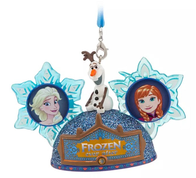  Disney Ear Hat Ornament - Frozen Ever After - Epcot