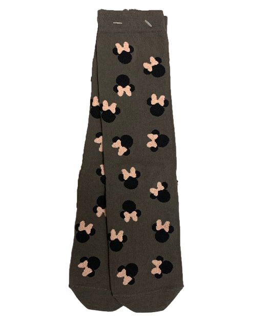  Disney Socks For Adults - Minnie Mouse - Pink Bows