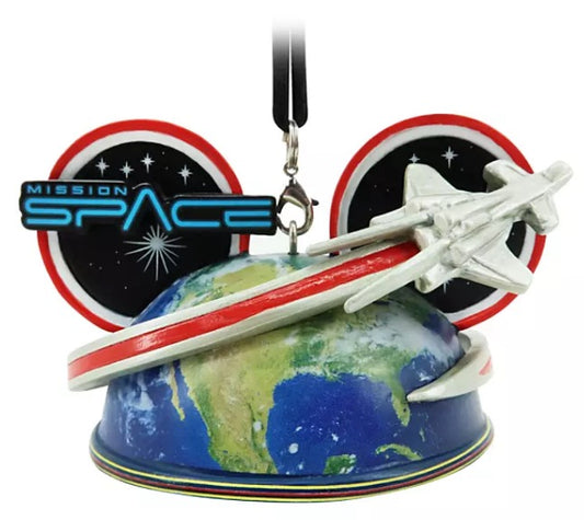  Disney Ear Hat Ornament - Mission Space - Epcot