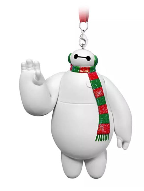  Disney Figurine Ornament - Baymax With Scarf - Big Hero 6