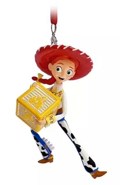  Disney Figurine Ornament - Jessie With Block - Toy Story