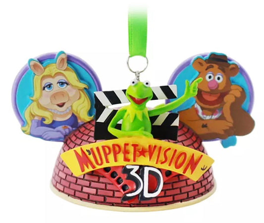  Disney Ears Hat Ornament - Muppet Vision 3D
