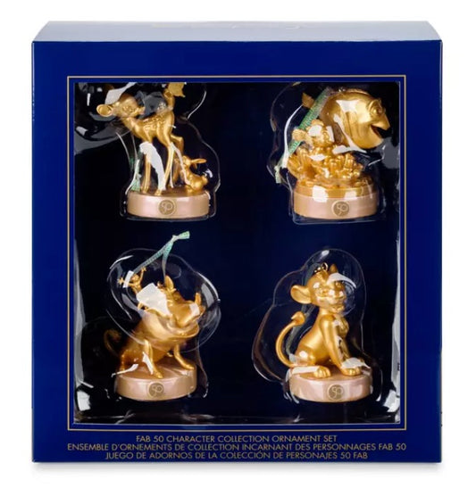  Disney Ornament Set - 50th Anniversary - Animal Kingdom