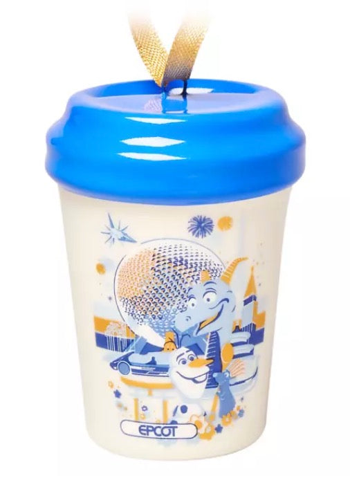  Disney Starbucks Cup Ornament - Disney Parks - Epcot