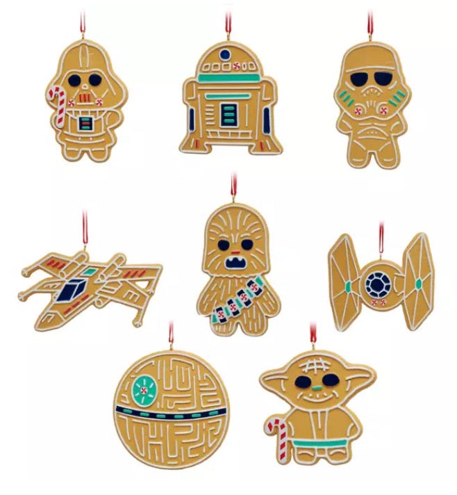  Disney Ornament Set - Star Wars Holiday Cookie