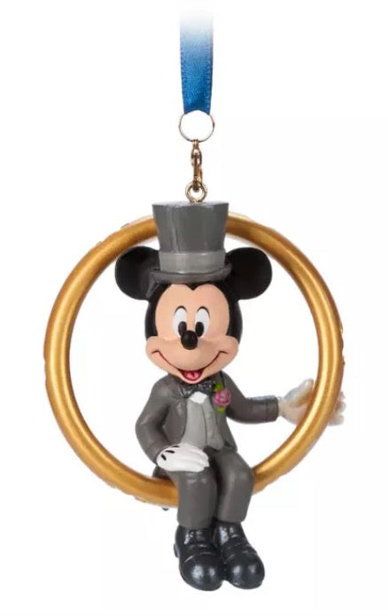  Disney Sketchbook Ornament - Mickey Wedding Ring