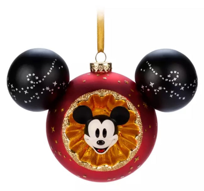  Disney Mickey Ears Icon Ornament - Mickey Mouse Sunburst