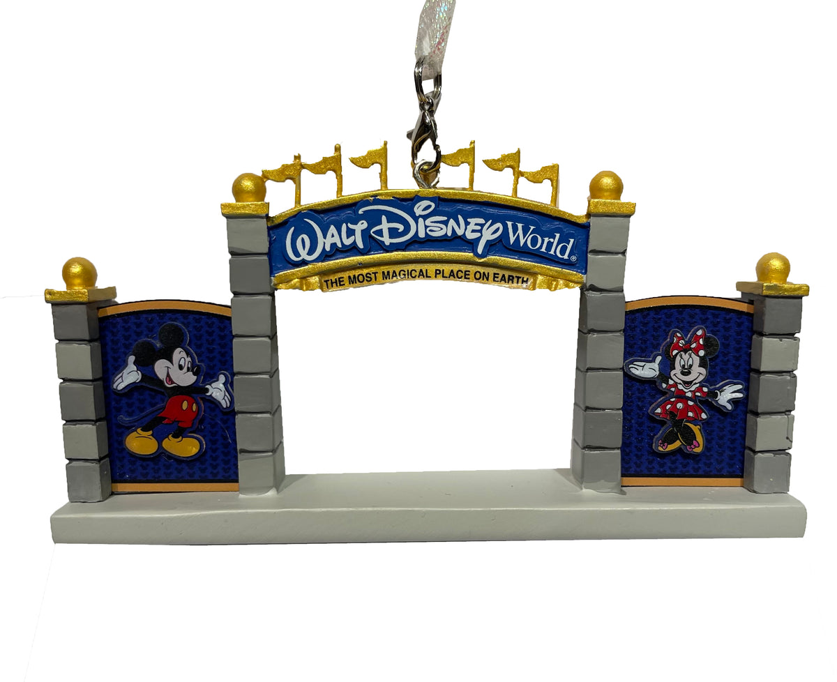  Disney Figurine Ornament - Walt Disney World Main Entrance