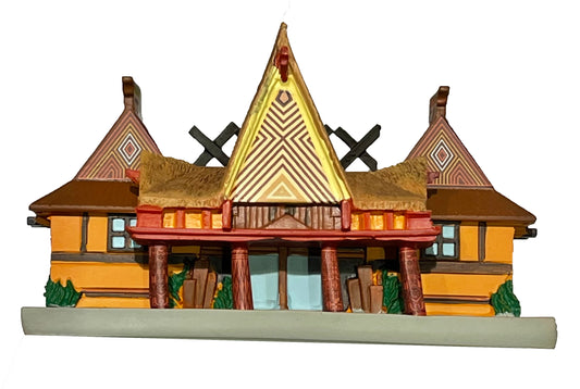  Disney Figurine Ornament - Polynesian Resort