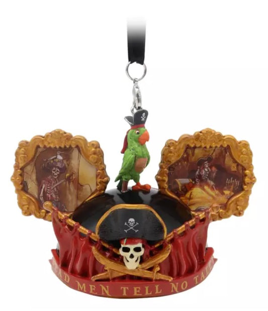  Disney Ear Hat Ornament - Pirates Of The Caribbean