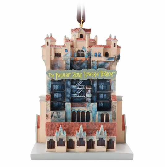  Disney Figurine Ornament - Tower Of Terror