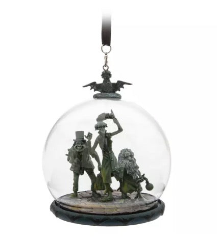  Disney Globe Ornament - Haunted Mansion - Hitchhiking Ghosts