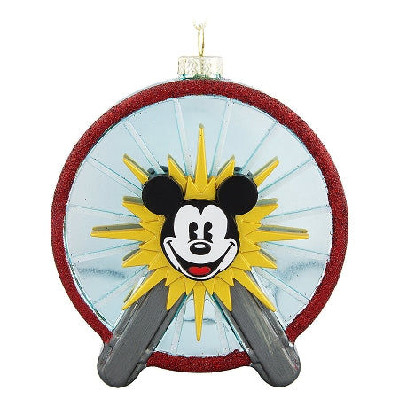  Disney Glass Ornament - Mickey's Fun Wheel