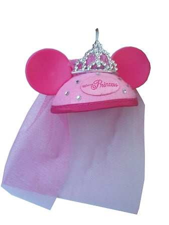  Disney Christmas Ornament - Princess Ear Hat With Veil